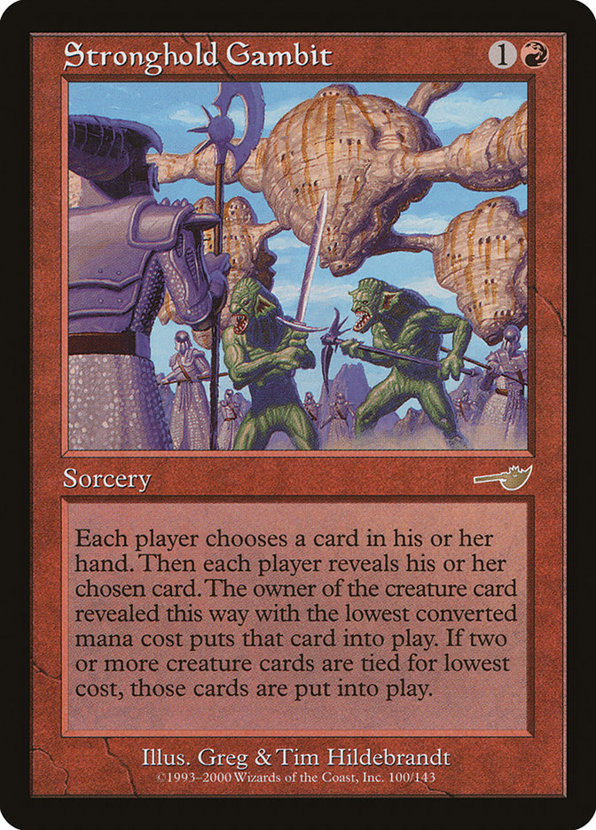 Stronghold Gambit 100 (Nemesis)  - Foil | Good Games Adelaide SA