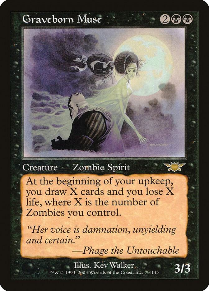 Graveborn Muse 73 (Legions)  - Foil | Good Games Adelaide SA