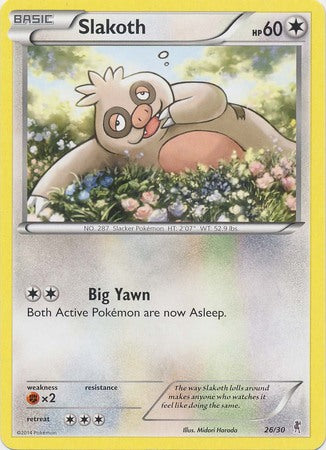 Slakoth (26/30) [XY: Trainer Kit 1 - Bisharp] | Good Games Adelaide SA
