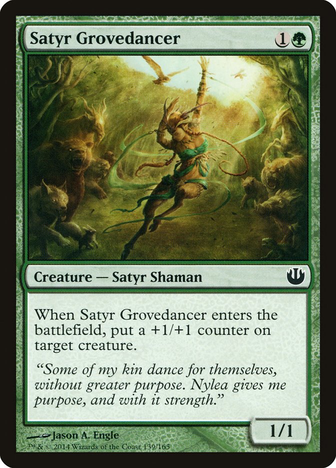 Satyr Grovedancer [Journey into Nyx] | Good Games Adelaide SA
