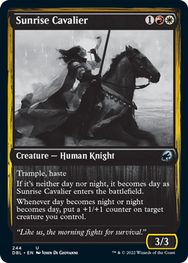 Sunrise Cavalier [Innistrad: Double Feature] | Good Games Adelaide SA