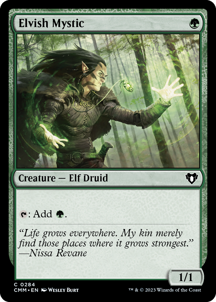 Elvish Mystic [Commander Masters] | Good Games Adelaide SA