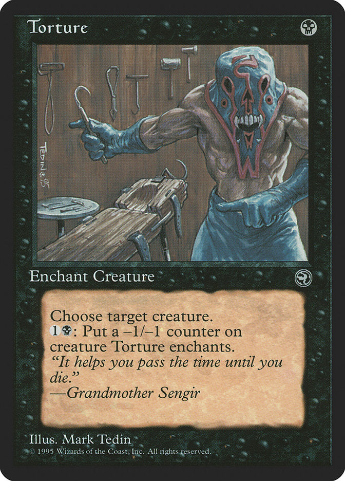 Torture (Grandmother Sengir Flavor Text) [Homelands] | Good Games Adelaide SA
