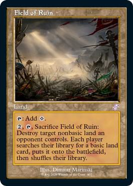 Field of Ruin 407 (Time Spiral: Remastered)  - Foil | Good Games Adelaide SA