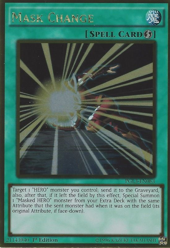 Mask Change [PGL3-EN083] Gold Rare | Good Games Adelaide SA