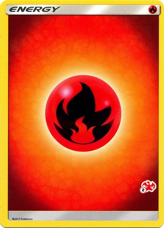 Fire Energy (Charizard Stamp #2) [Battle Academy 2020] | Good Games Adelaide SA