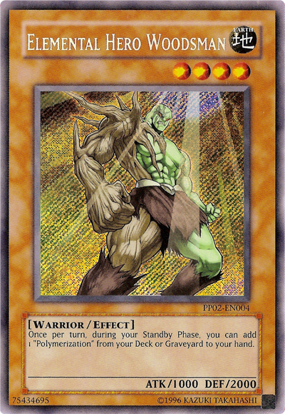 Elemental Hero Woodsman [PP02-EN004] Secret Rare | Good Games Adelaide SA