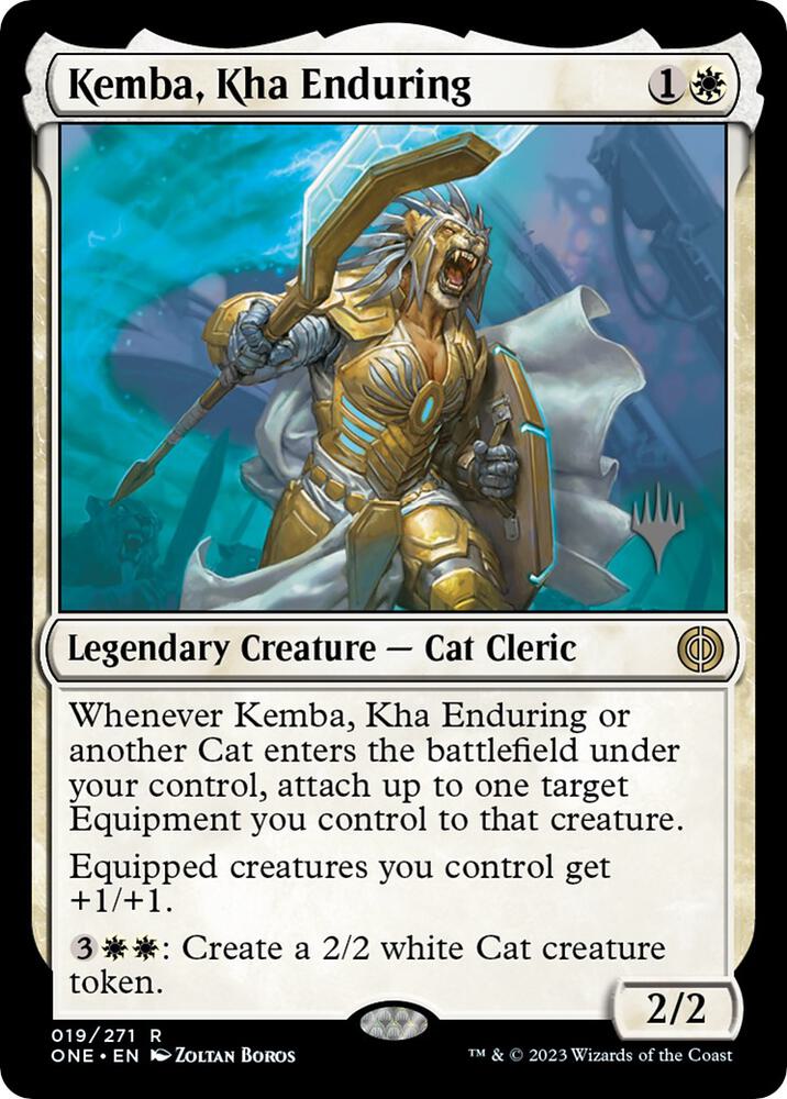 Kemba Kha Enduring 19 (Promo Pack: Phyrexia: All Will Be One)  | Good Games Adelaide SA