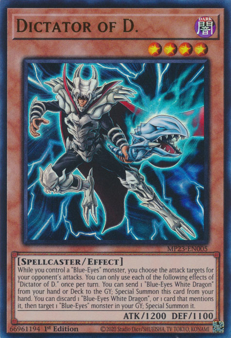 Dictator of D. [MP23-EN005] Ultra Rare | Good Games Adelaide SA