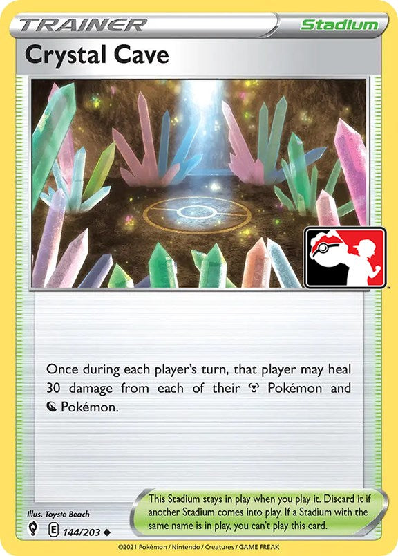 Crystal Cave (144/203) [Prize Pack Series One] | Good Games Adelaide SA