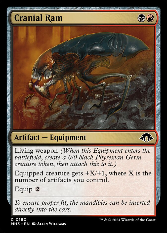 Cranial Ram 180 (Modern Horizons 3)  - Foil | Good Games Adelaide SA