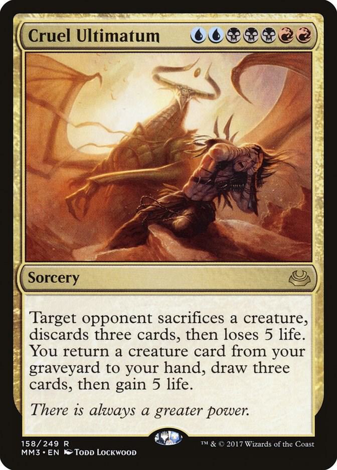 Cruel Ultimatum 158 (Modern Masters 2017)  | Good Games Adelaide SA