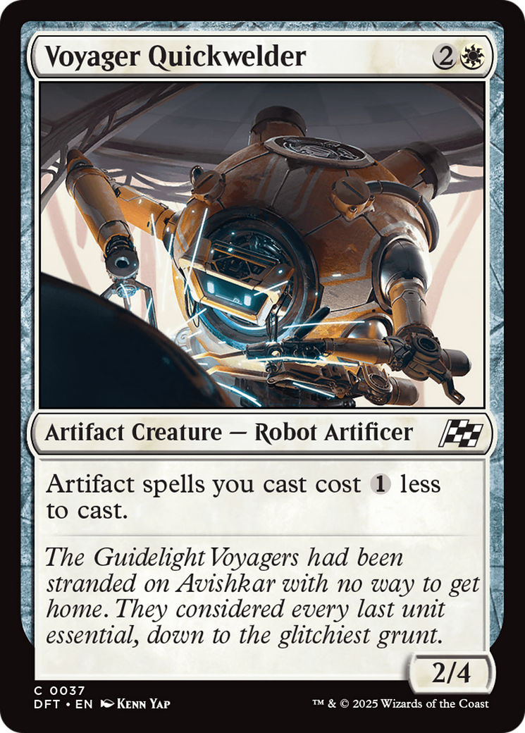 Voyager Quickwelder [Aetherdrift] | Good Games Adelaide SA