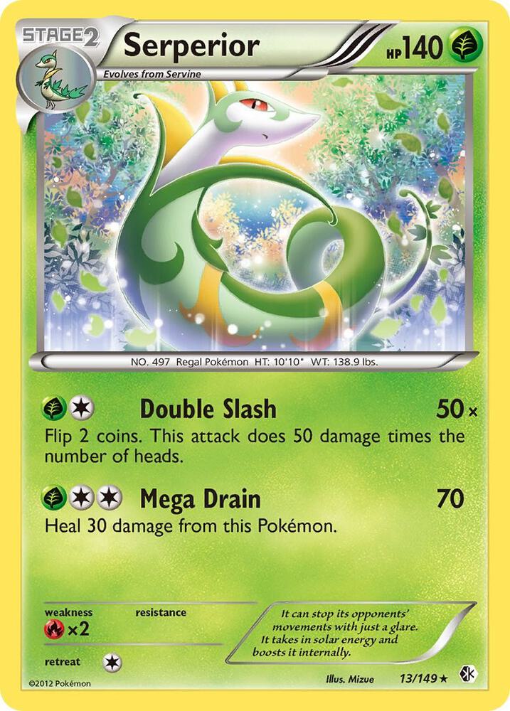 Serperior 13/149 (Boundaries Crossed)  - Holofoil | Good Games Adelaide SA