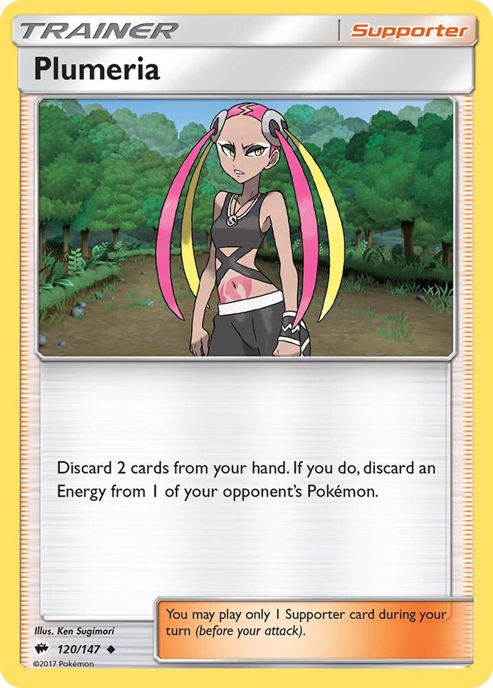 Plumeria 120/147 (SM - Burning Shadows)  | Good Games Adelaide SA