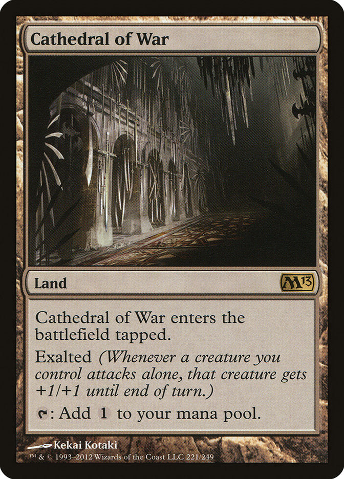 Cathedral of War 221 (Magic 2013 (M13))  | Good Games Adelaide SA