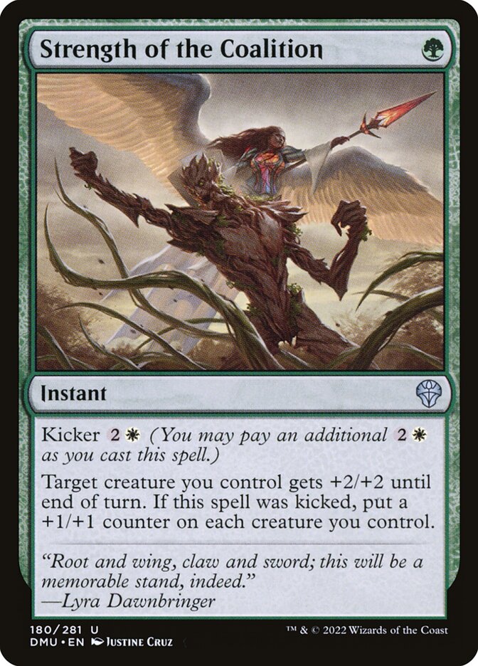 Strength of the Coalition 180 (Dominaria United)  - Foil | Good Games Adelaide SA