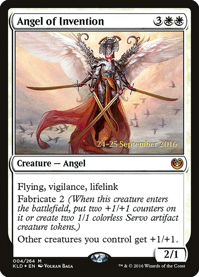 Angel of Invention [Kaladesh Promos] | Good Games Adelaide SA