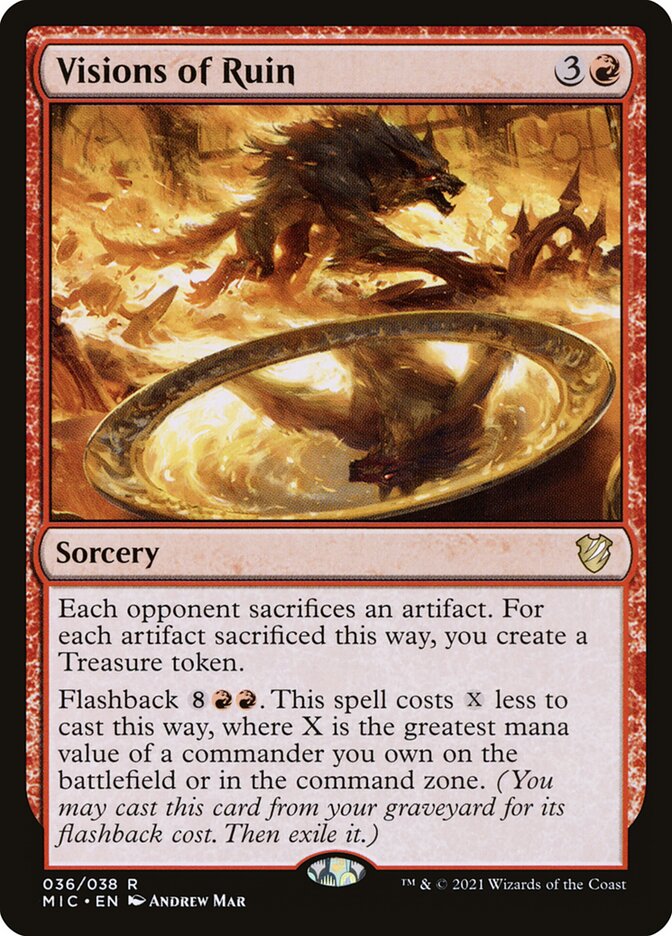 Visions of Ruin 36 (Commander: Innistrad: Midnight Hunt)  | Good Games Adelaide SA