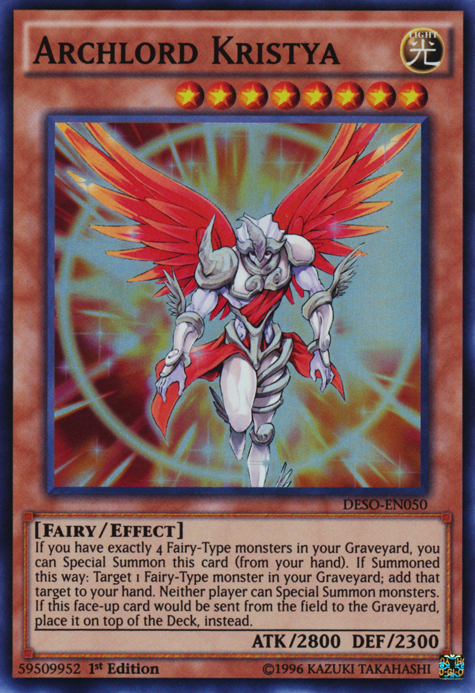 Archlord Kristya [DESO-EN050] Super Rare | Good Games Adelaide SA