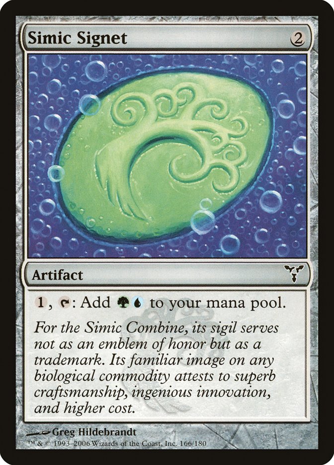 Simic Signet [Dissension] | Good Games Adelaide SA