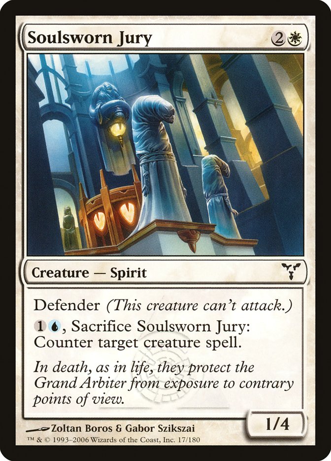 Soulsworn Jury 17 (Dissension)  - Foil | Good Games Adelaide SA