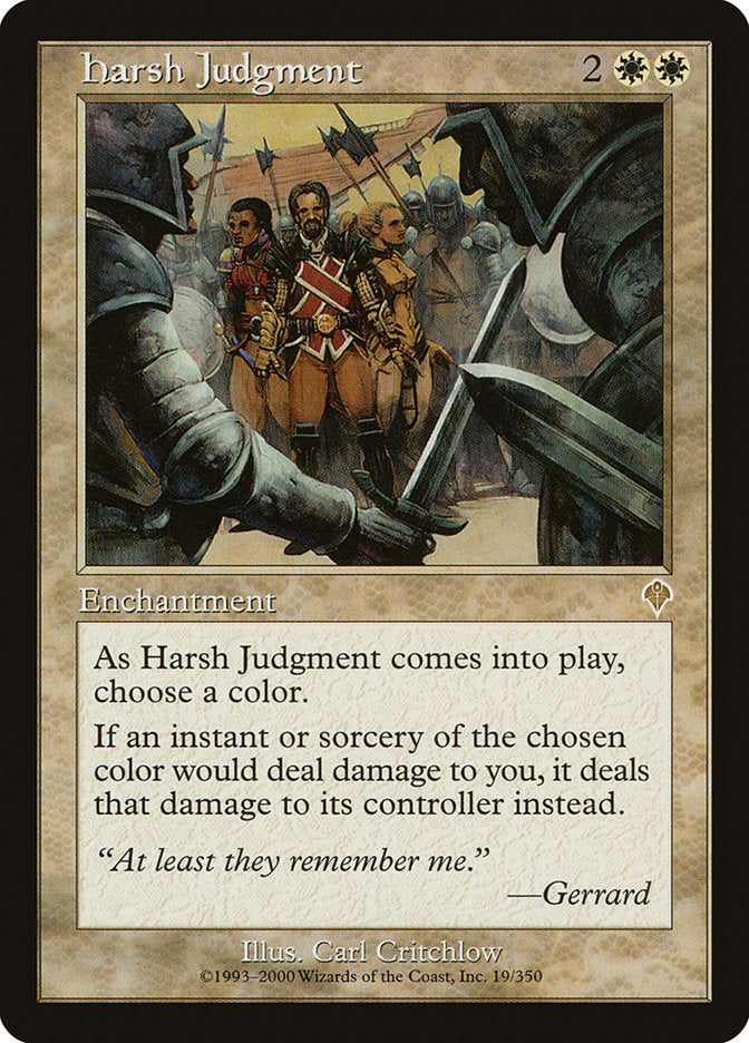 Harsh Judgment 19 (Invasion)  | Good Games Adelaide SA