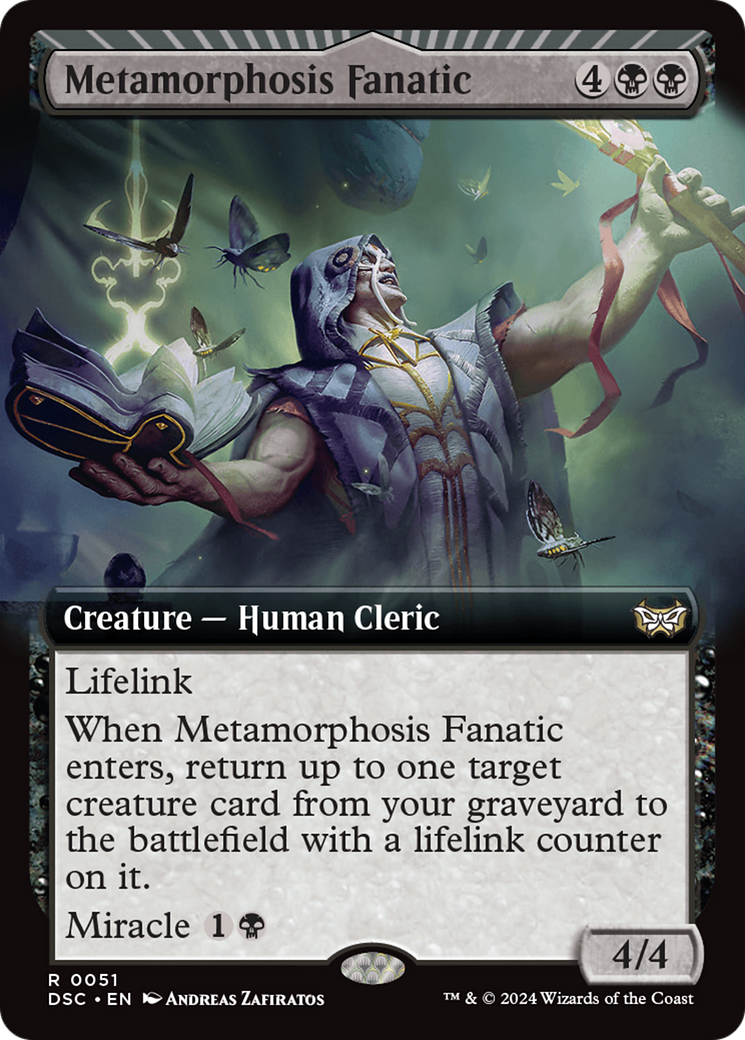 Metamorphosis Fanatic (Extended Art) [Duskmourn: House of Horror Commander] | Good Games Adelaide SA