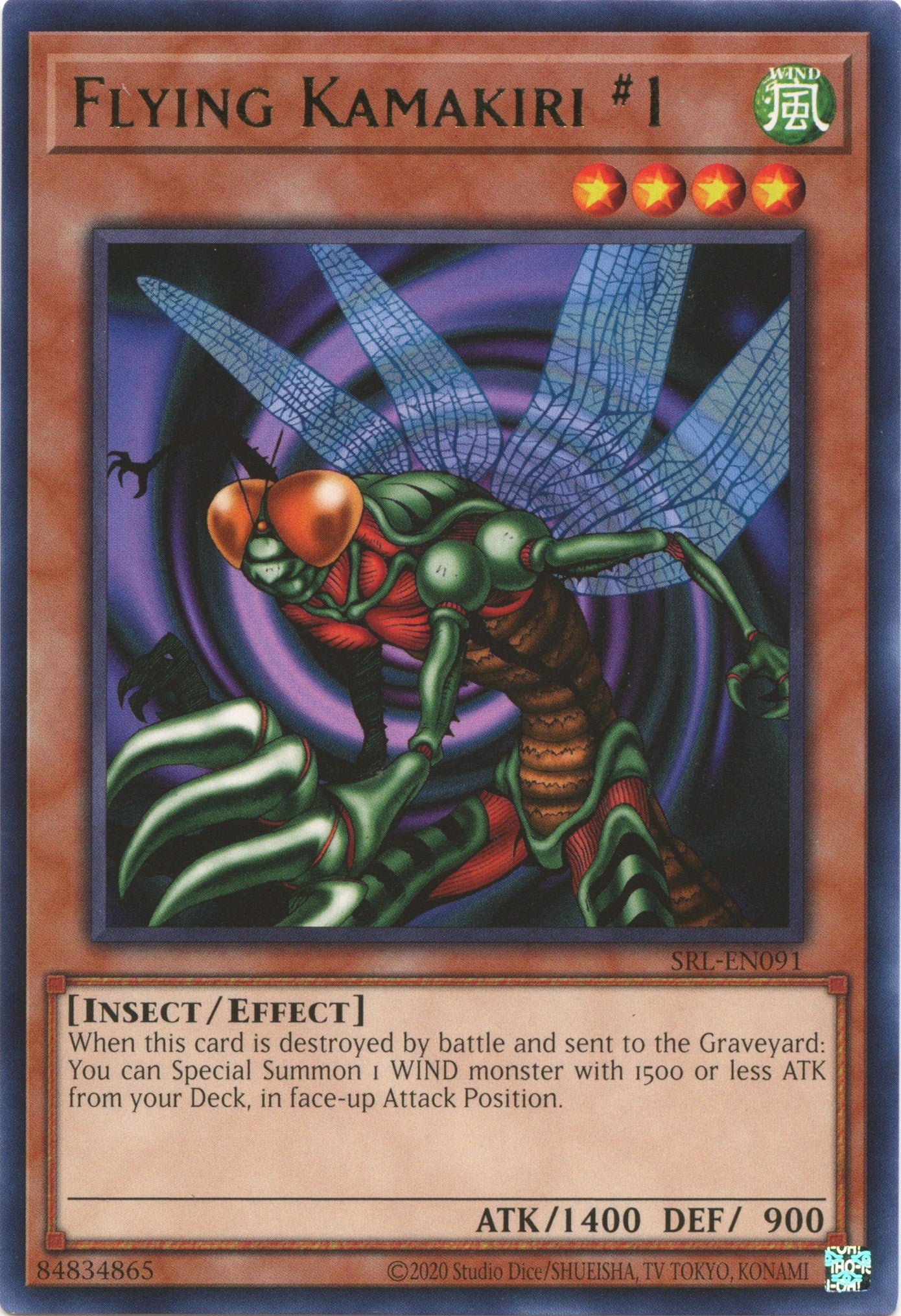 Flying Kamakiri #1 (25th Anniversary) [SRL-EN091] Rare | Good Games Adelaide SA