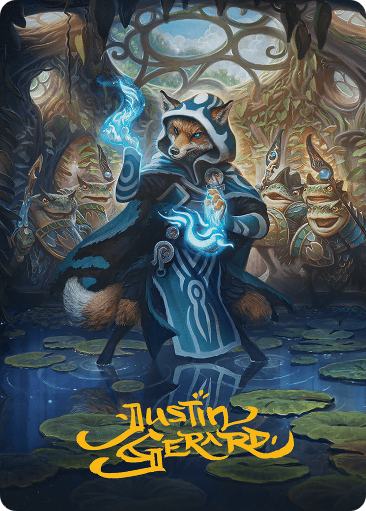 Jace, the Mind Sculptor Art Card (Gold-Stamped Signature) [Bloomburrow Art Series] | Good Games Adelaide SA