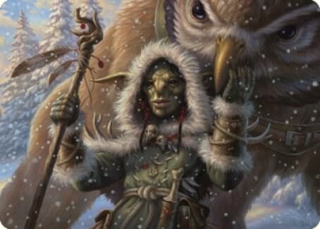 Owlbear Shepherd Art Card 35 (Art Series: Commander Legends: Battle for Baldur's Gate)  | Good Games Adelaide SA