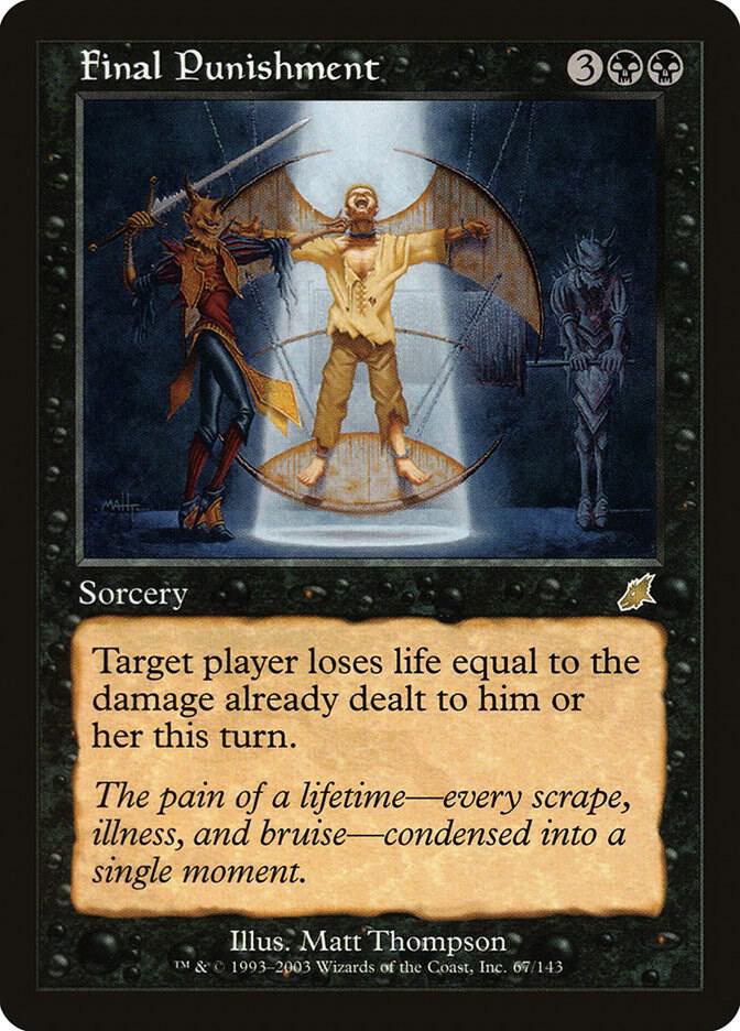 Final Punishment 67 (Scourge)  - Foil | Good Games Adelaide SA