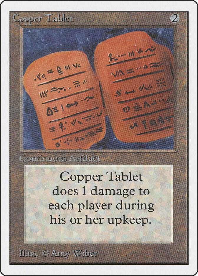 Copper Tablet 239/302 (Unlimited Edition)  | Good Games Adelaide SA