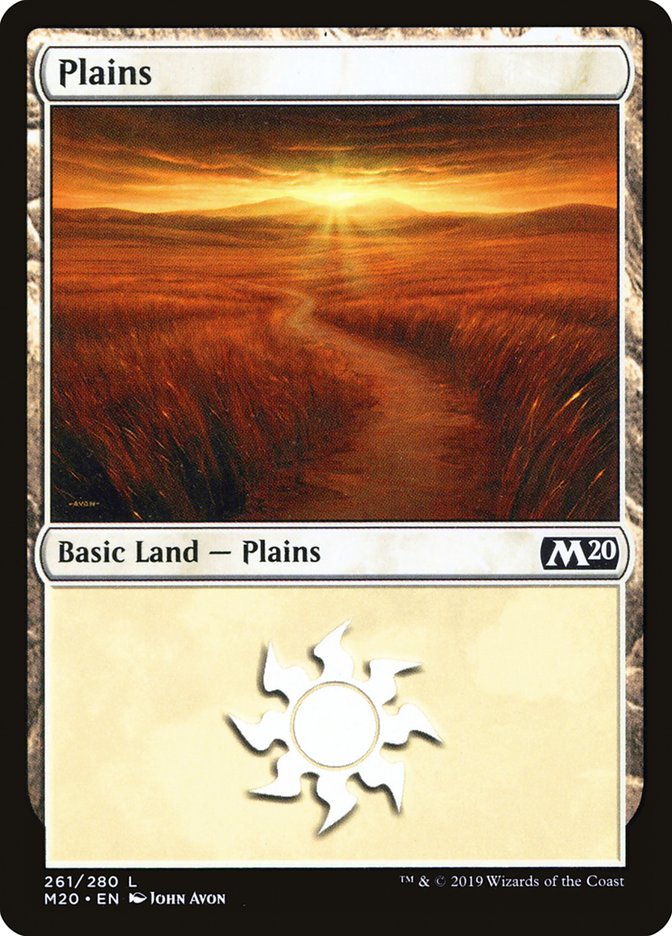 Plains (#261) [Core Set 2020] | Good Games Adelaide SA