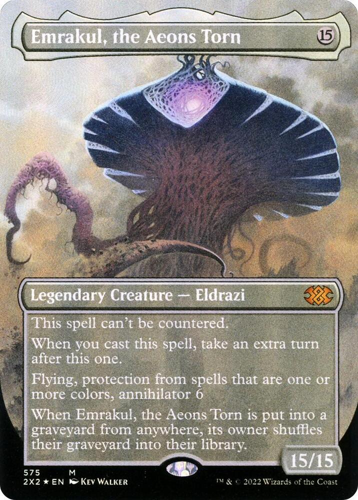 Emrakul the Aeons Torn Textured Foil 575 (Double Masters 2022)  - Foil | Good Games Adelaide SA