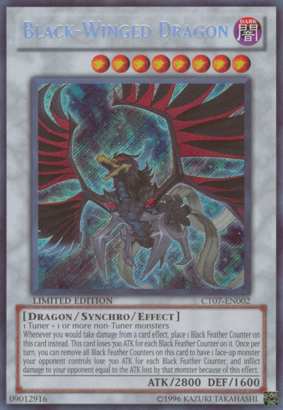 Black-Winged Dragon [CT07-EN002] Secret Rare | Good Games Adelaide SA