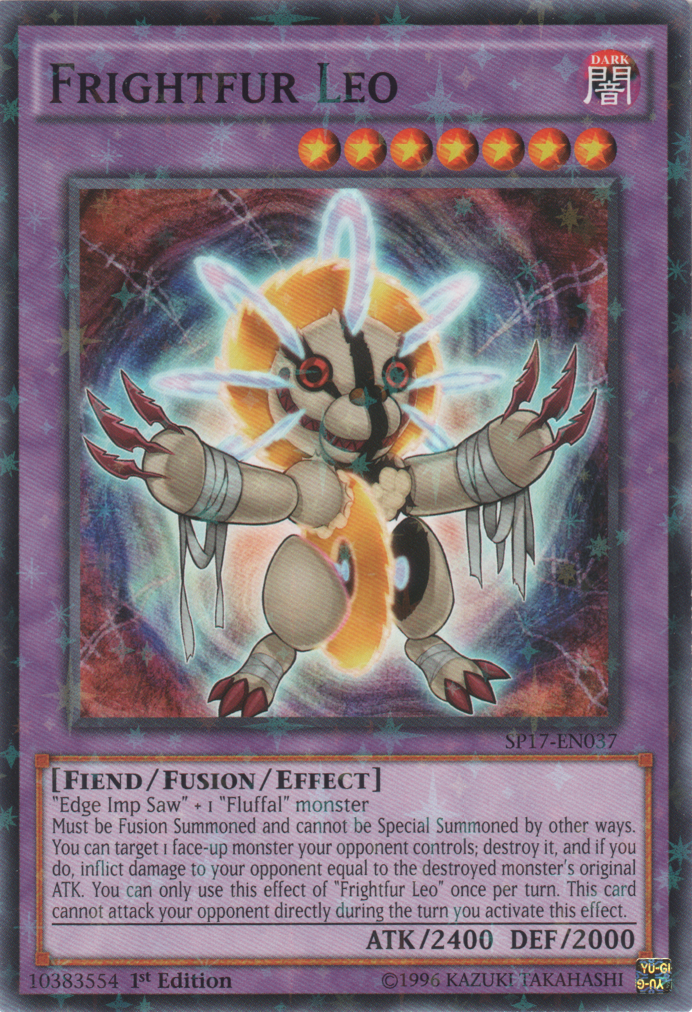 Frightfur Leo [SP17-EN037] Starfoil Rare | Good Games Adelaide SA