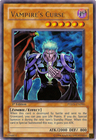 Vampire's Curse [PTDN-EN090] Ultra Rare | Good Games Adelaide SA