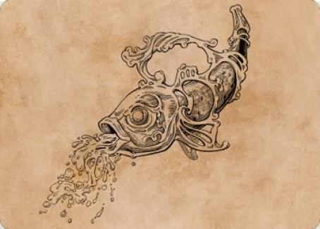 Decanter of Endless Water Art Card 79 (Art Series: Commander Legends: Battle for Baldur's Gate)  | Good Games Adelaide SA