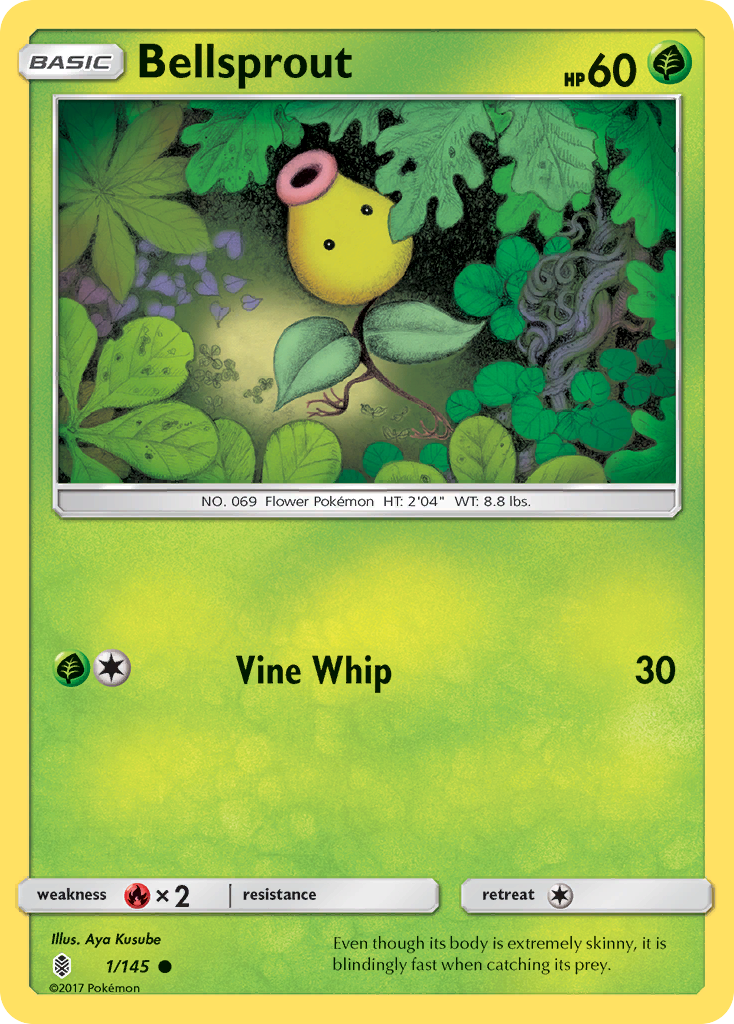 Bellsprout (1/145) [Sun & Moon: Guardians Rising] | Good Games Adelaide SA