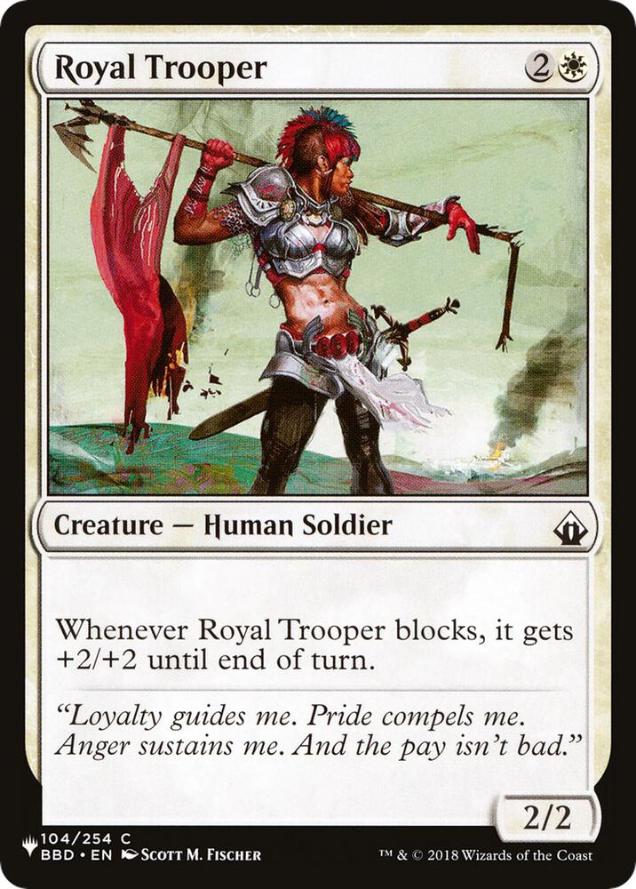 Royal Trooper 104/254 (The List Reprints)  | Good Games Adelaide SA
