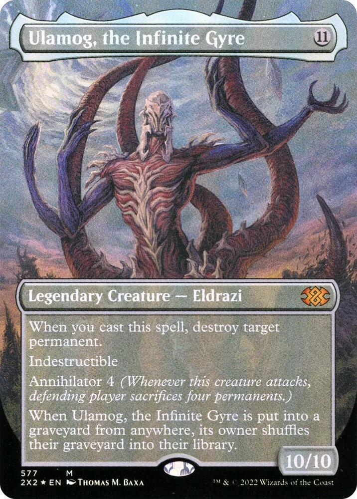 Ulamog the Infinite Gyre Textured Foil 577 (Double Masters 2022)  - Foil | Good Games Adelaide SA