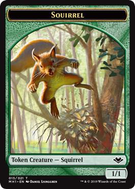 Squirrel Token 15 (Modern Horizons)  - Foil | Good Games Adelaide SA