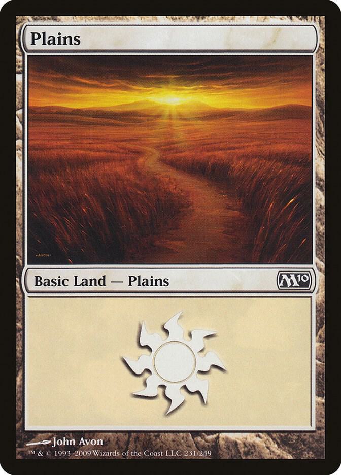 Plains 231 (Magic 2010 (M10))  - Foil | Good Games Adelaide SA
