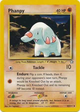 Phanpy (43/111) [Neo Genesis Unlimited] | Good Games Adelaide SA