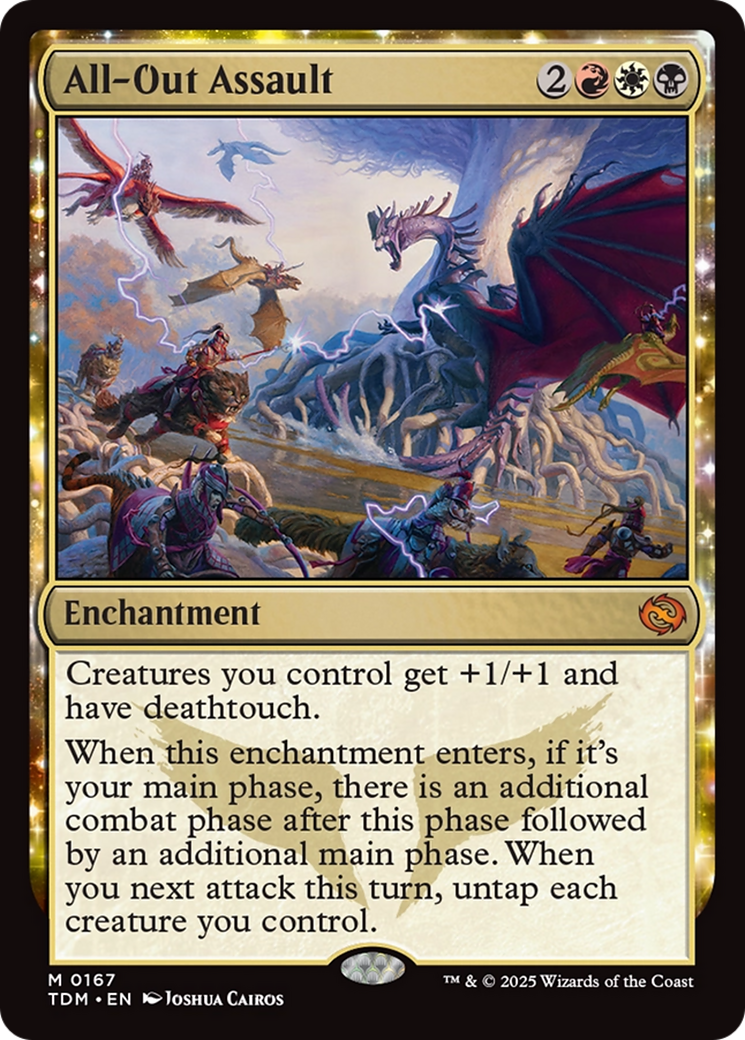 All-Out Assault [Tarkir: Dragonstorm] | Good Games Adelaide SA