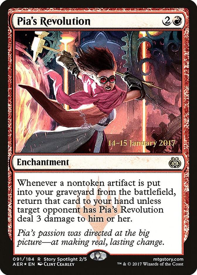 Pias Revolution 91 (Prerelease Cards)  - Foil | Good Games Adelaide SA