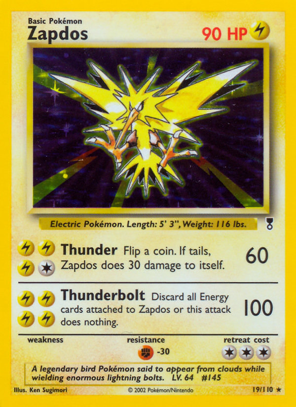 Zapdos (19/110) [Legendary Collection] | Good Games Adelaide SA