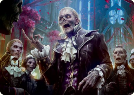Undead Butler Art Card [Innistrad: Crimson Vow Art Series] | Good Games Adelaide SA