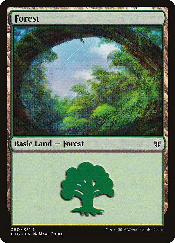 Forest (350) [Commander 2016] | Good Games Adelaide SA